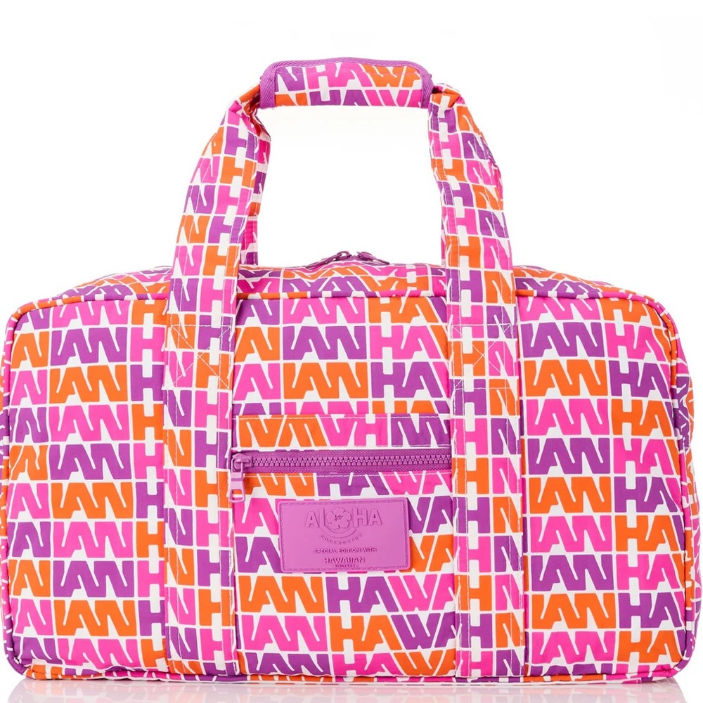 BNWT - ALOHA COLLECTION/HAWAIIAN AIRLINES Keep It Light Weekender🌺✈️
